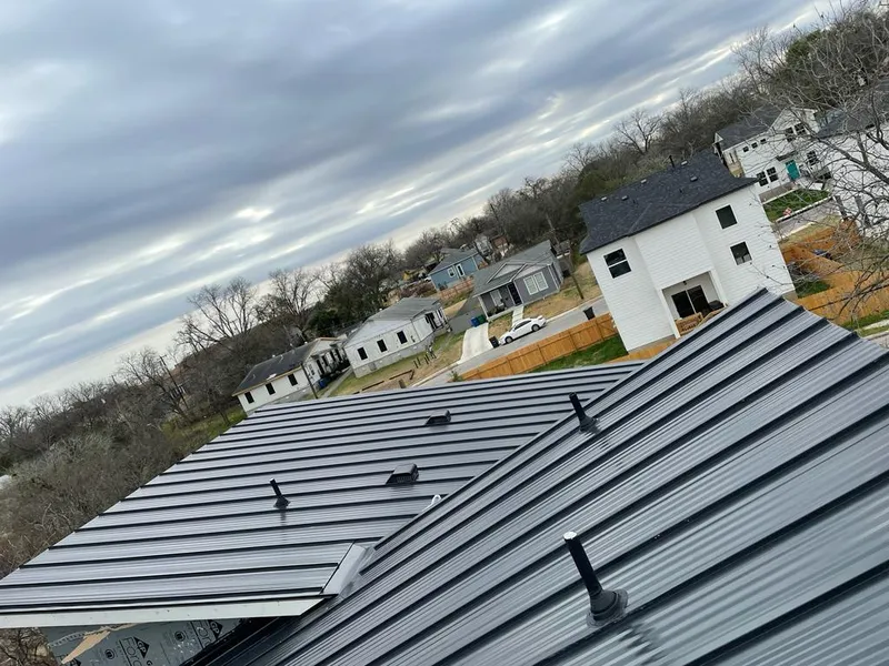 Standing seam metal roof panels with vents for Skylight Repair in Shamokin
